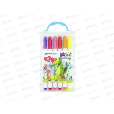 Фломастеры 12цв. Darvish mini DV-10593-12*12/120