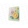 Пакет подар. Darvish DV-15457L Цветы 26*32*10см  *240