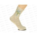 Носки жен 1619 Linen 827 р.23 натуральный