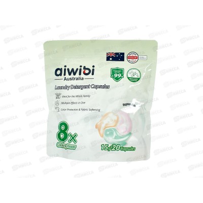 Aiwibi капсулы для стирки детского белья 20шт*15г  Без запаха *55