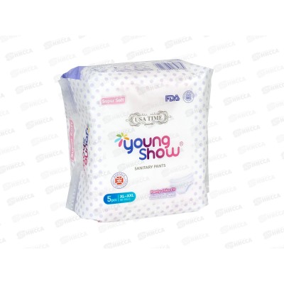 Young Show USA time трусики для критических дней 5шт XL/XXL *24
