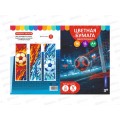 Цветная бумfuf 16л  8цв А4 Funguru &quotBoy's world. Football&quot немел. ТМ-БЦ-017
