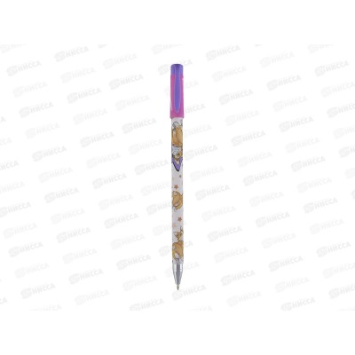 Ручка шар. B.V. HappyWrite Корги,синяя,20-0215/66*24/288 Ручка шар. B.V. HappyWrite Корги,синяя,20-0215/66*24/288