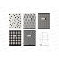 Тетрадь 48л кл. B.V. Black&WHITE 5в,7-48-1210*60