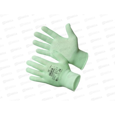 Перчатки нейлоновые (микроточка)Green Edition GM-1001L-8, р.8*12/240 Перчатки нейлоновые (микроточка)Green Edition GM-1001L-8, р.8*12/240