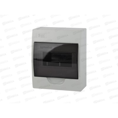 Корпус пластиковый навесной ЭРА SIMPLE ЩРН-П-08 IP41 пр.крышка белый *30