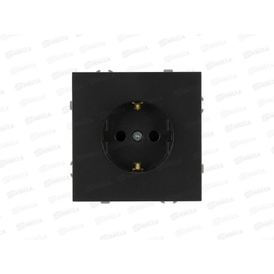 Розетка ЭРА Galaxy Schuko с/у с/з, (механизм) 15-2101-05   *12/120