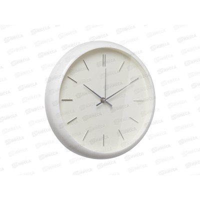 Часы &quot21 Век&quot 3037-002 Классика, белый d-30см, Рубин