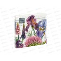 Салфетки 3сл 20л 33*33 Bouquet Home Декоративные ирисы, 25334 *12