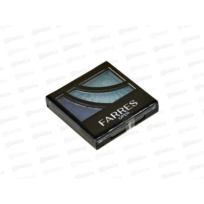 Farres Тени для век 1009-07 3цвета перламутровые *12