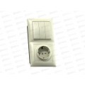 Блок (3кл+роз с з/к и з/ш) СЕЛЕНА с/у БКВР-416 слон.кость *18 Блок (3кл+роз с з/к и з/ш) СЕЛЕНА с/у БКВР-416 слон.кость *18