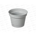 Горшок для цветов "Mint" 150мм 1,2л с поддоном Серый 221611935/03 *36 Горшок для цветов "Mint" 150мм 1,2л с поддоном Серый 221611935/03 *36