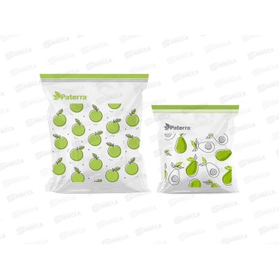 Пакеты с двойным зип-лок  PATERRA 15.5см*15 60шт 109-211*50