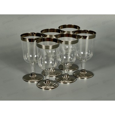 Фужер д/вина прозр.180мл. Royal Party (уп/6шт) 415-026  *24