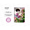 Алмазная мозаика MAZARI Кофе. 21х25см. частич.выкл. M-12296 *12 Алмазная мозаика MAZARI Кофе. 21х25см. частич.выкл. M-12296 *12