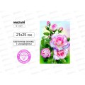 Алмазная мозаика MAZARI Розы. 21х25см. частич.выкл.  M-12297 *12