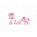 Собачка №DR5142 в сумочке с аксессуарами, коробка 27,5*13*23 Собачка №DR5142 в сумочке с аксессуарами, коробка 27,5*13*23