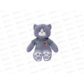 Кот Макс в графитовой майке, 61см сидя (КМакс/60/79-2)