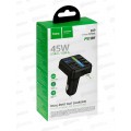 FM-трансмиттер АЗУ 2USB+1TypeC+1TF 45Вт Блютус 5,4 E8 Black FM-трансмиттер АЗУ 2USB+1TypeC+1TF 45Вт Блютус 5,4 E8 Black