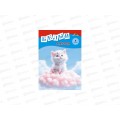 Картон Белый А4 Апплика 8л,Белый котенок,0019-57*55
