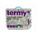 Термопакет Станд 60х50, ТПСД02/2, Мет/ВПЭ/Мет черная круглая ручка, дно
