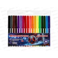 Фломастеры 18цв. &quotBoy's world.Football&quot вентил. колпачек, D-608B-2945m  *12/192