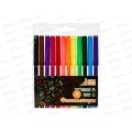 Фломастеры 12цв. "Cool school" вентил. колпачек, D-608B-2945d *12/240 Фломастеры 12цв. "Cool school" вентил. колпачек, D-608B-2945d *12/240