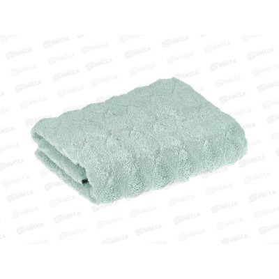 Полотенце махровое 50*90 Престиж AS-1035 серо-зеленый