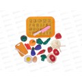 Набор "Учимся готовить" 2897652 продукты для резки, в пакете 30*21*5см Набор "Учимся готовить" 2897652 продукты для резки, в пакете 30*21*5см