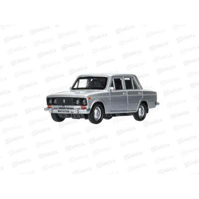 Машина &quotТЕХНОПАРК&quot металл &quotВАЗ-2106&quot Жигули 12см, серебро, 2106-12-SR