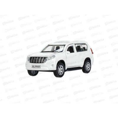 Машина "ТЕХНОПАРК" металл TOYOTA PRADO 12см, белый, PRADO-WN Машина "ТЕХНОПАРК" металл TOYOTA PRADO 12см, белый, PRADO-WN