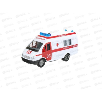 Машина &quotТЕХНОПАРК&quot Газель Реанимация, инерц. 13см, СТ-1276-1