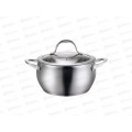 Кастрюля OLIVIA 22см 7,9л индукция 62026 нерж сталь *4