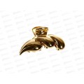 Ameli Краб для волос Запятая золотой металл
