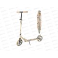 Самокат 2 кол. "City Wheels" складной, бежевый, СМК-2836 Самокат 2 кол. "City Wheels" складной, бежевый, СМК-2836