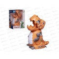 Игрушка заводная Динозавр, св.-корич., 10,4х7,8х14,5,WE-12542, 602018