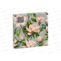 Салфетки 3сл 20л 33*33 Bouquet Цветущая магнолия *12 25744