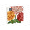 Салфетки 3сл 20л 33*33 Bouquet Home Лотос, 25293 *12