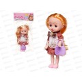 Кукла-мини 16см (в бело-корич. платье) WJ-27705 в пакете 602050 Кукла-мини 16см (в бело-корич. платье) WJ-27705 в пакете 602050
