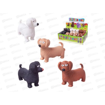 Игрушка-антистресс Тянучка Такса 10,5см, в ассорт., А173-4152, 601548