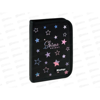 Пенал Berlingo 1отд. Shine. 200*140*40мм 1секция  PK-EXA-1209 *10