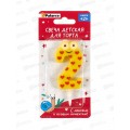 Свеча PATERRA цифра &quot2&quot  401-523  *24