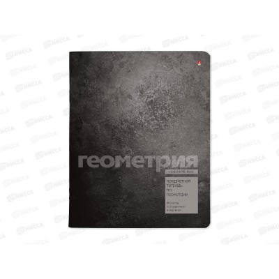 Тетрадь 48л кл. АЛЬТ STONE COLOR Геометрия 7-48-1358/05*20/60