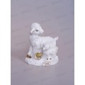 Сувенир &quotОвечка с ягненком &quot фарфор 11.5см RAV-160 *50