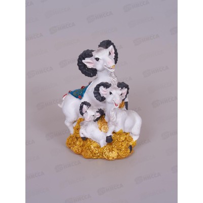 Сувенир &quotБаран&quot копилка полистоун 12см RAV-153 *50