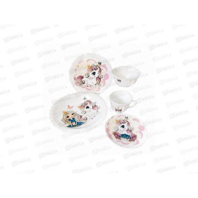 Набор для завтрака 5пр Единорог PO-5sd-785 124693 *6