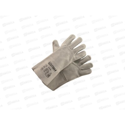 Краги спилковые без подкладки ULTIMA кевларовая нить 10/XL, ULT345    *12/60