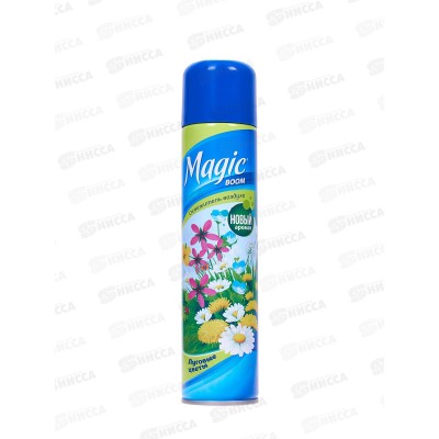 Magic Boom освежитель воздуха Луговые цветы 300мл *12