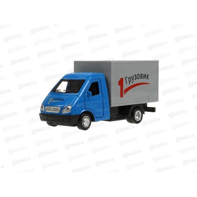 Машина &quotТЕХНОПАРК&quot металл ГАЗ-3302 &quotГазель&quot 12,7см, синий, GAZ3302