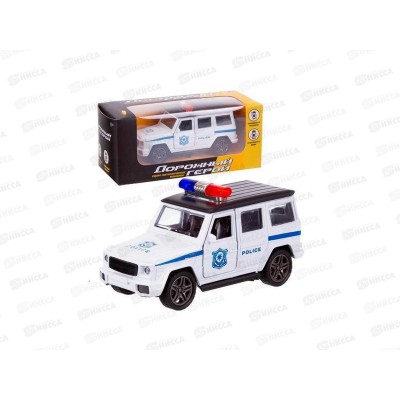 Машинка инерц. металл. IT111668 Полиция, в коробке 16,5*7*7см